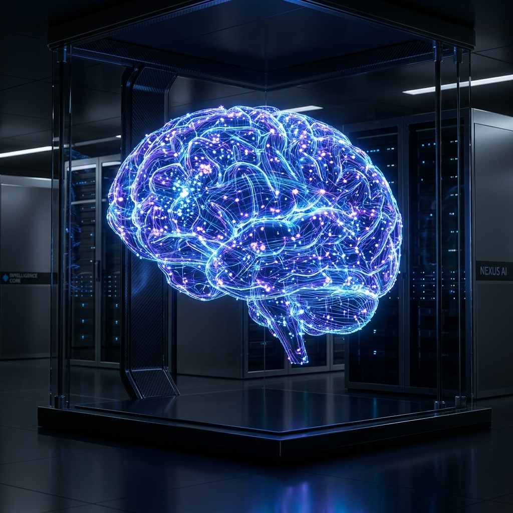 AI Brain Visualization